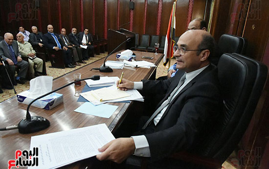 المستشار عمر مروان وزير شئون مجلس النواب يلتقى عدد من ممثلى الجمعيات الأهلية والاتحاد العام للجمعيات الأهلية  (12)