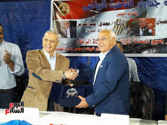محافظ بورسعيد ورئيس مصلحة الجمارك