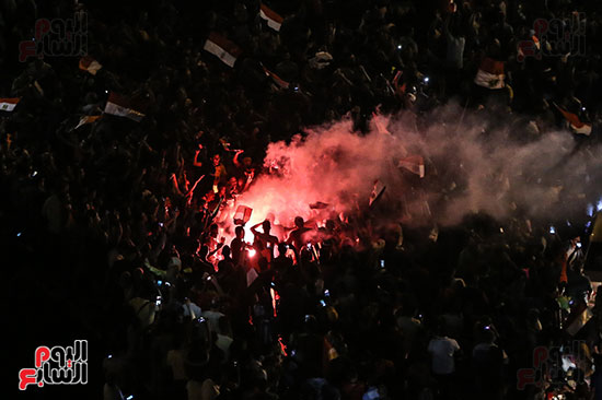 احتفالات المصريين بميدان التحرير (4)