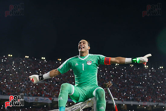 فرحة الفوز بمباراه مصر والكونغو (26)