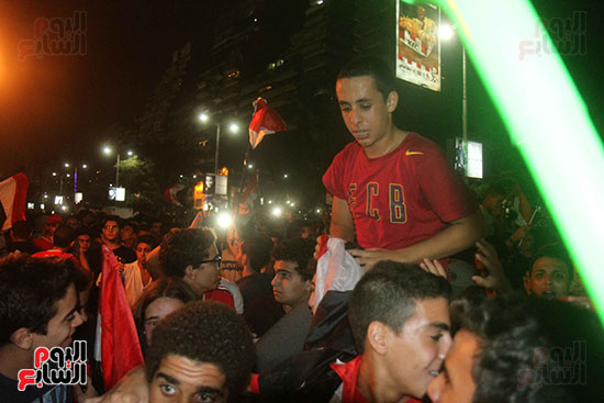 فرحة المصريين بالفوز  (5)