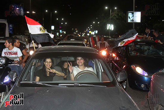 فرحة المصريين بالفوز  (14)