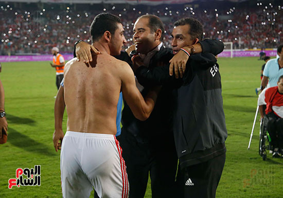 فرحة الفوز بمباراه مصر والكونغو (32)