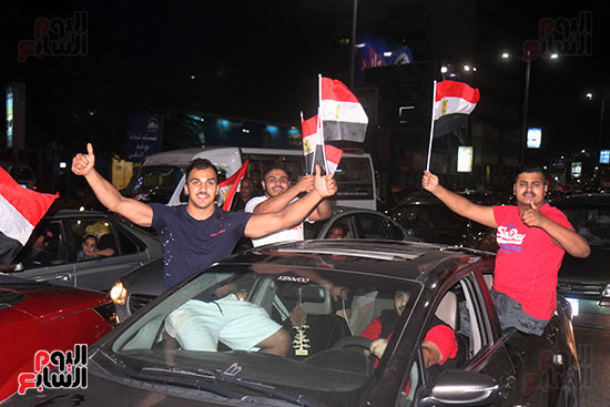 فرحة المصريين بالفوز  (17)