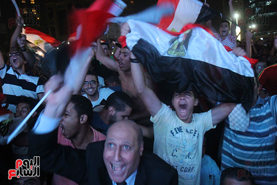 فرحة المصريين بالفوز  (7)