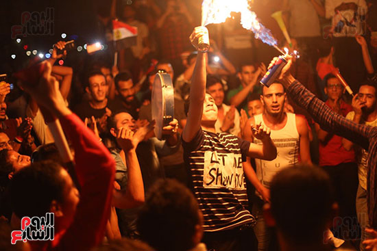 فرحة المصريين بميدان التحرير (4)