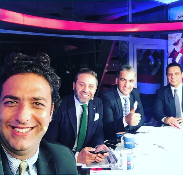 ستوديو on sport يحتفل بتأهل مصر للمونديال بـ"سيلفى"