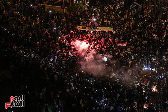 احتفالات المصريين بميدان التحرير (5)