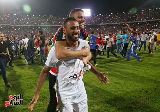 فرحة الفوز بمباراه مصر والكونغو (29)