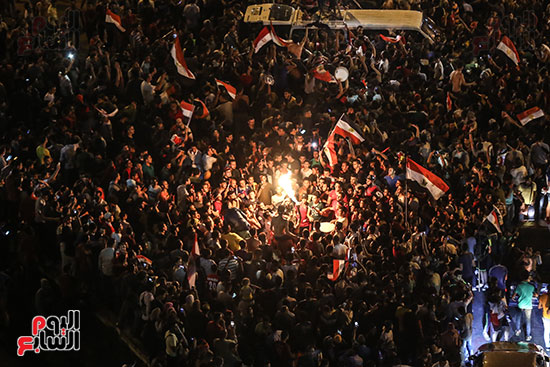 احتفالات المصريين بميدان التحرير (3)