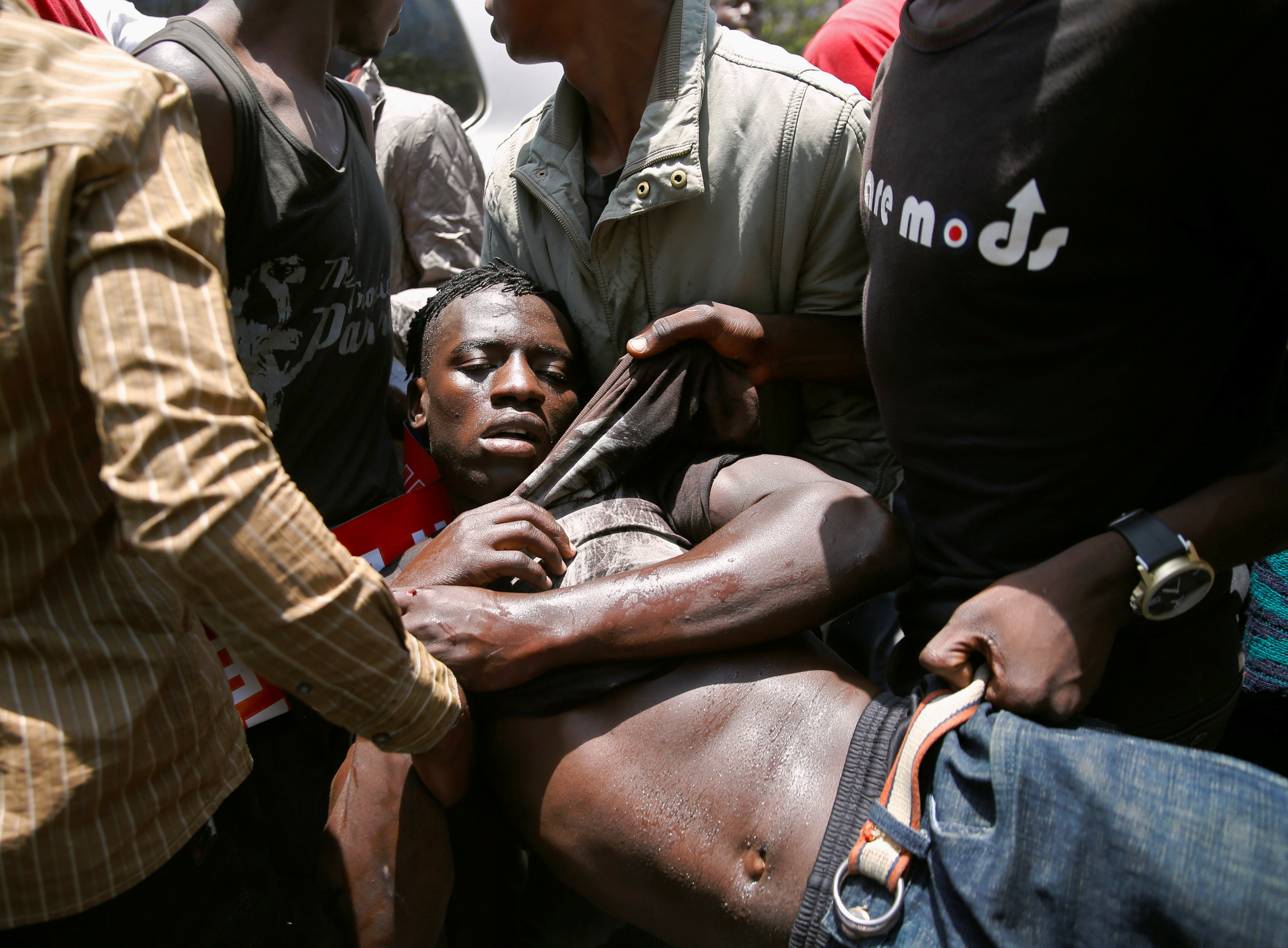 احتجاجات كينيا