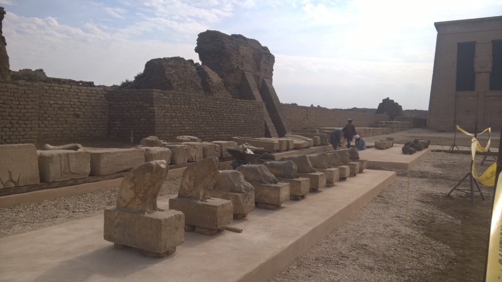 متحف الآثار بمعبد دندرة