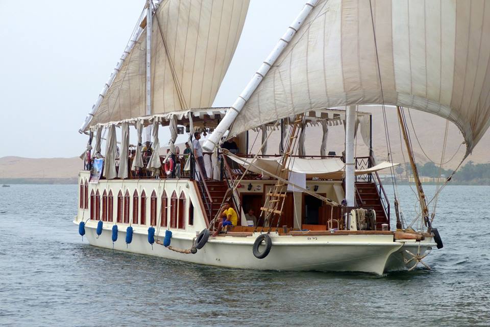 المراكب النيلية ابرز المتعة السياحية بالأقصر