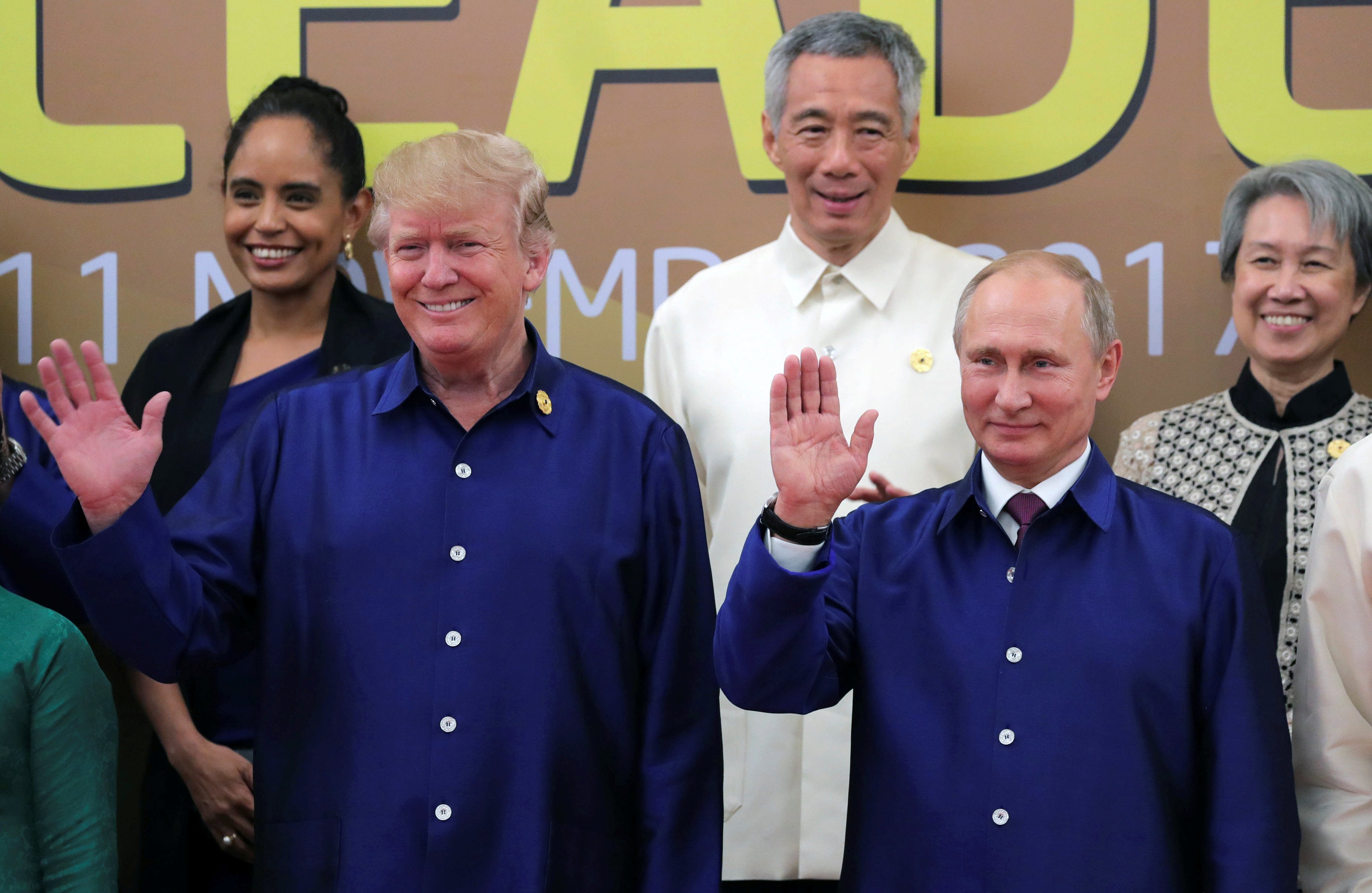 الرئيس الروسى مع نظيره الأمريكى