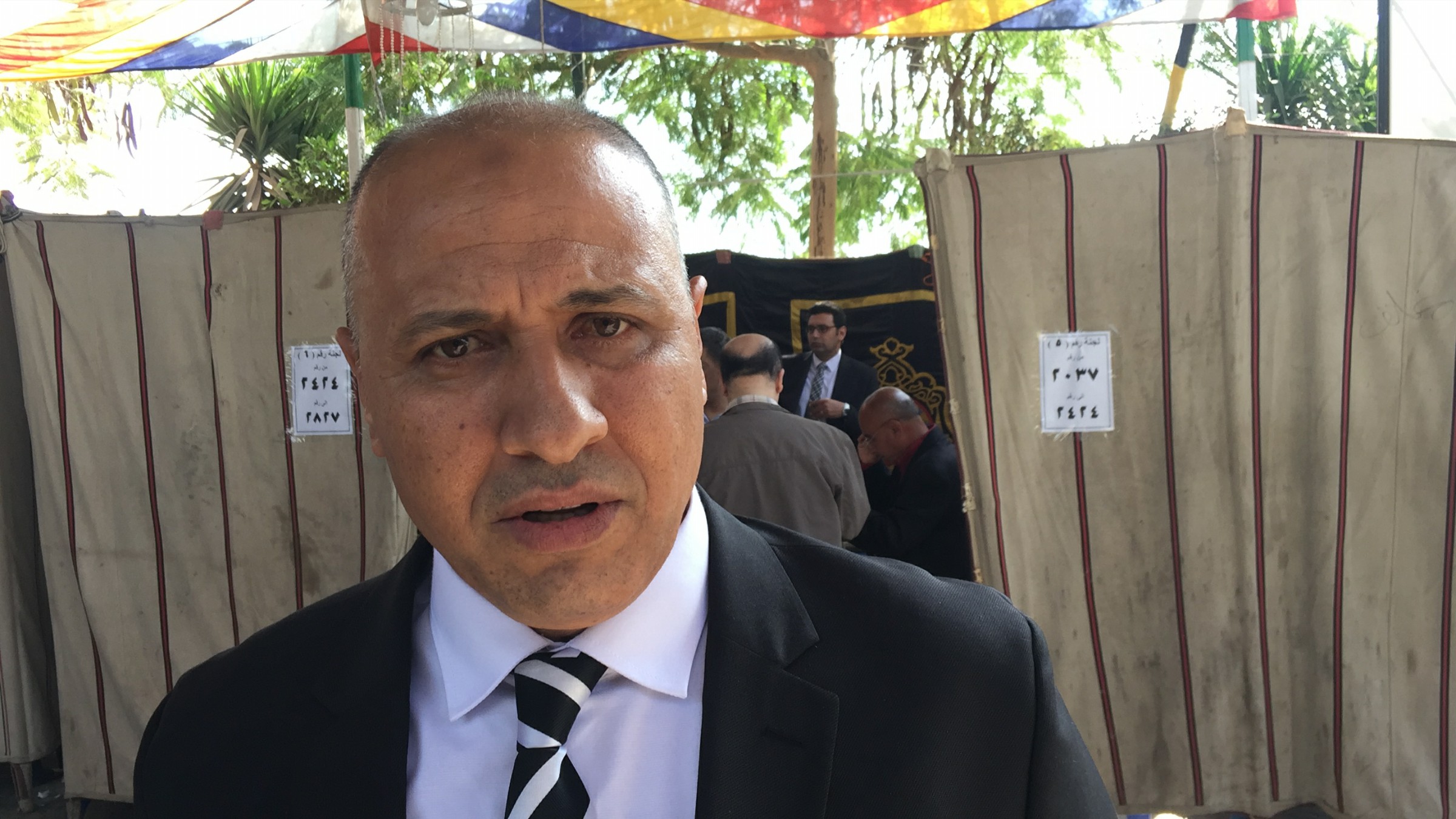     المستشار رضا مصباح عضو اللجنة القضائية المشرفة على الانتخابات