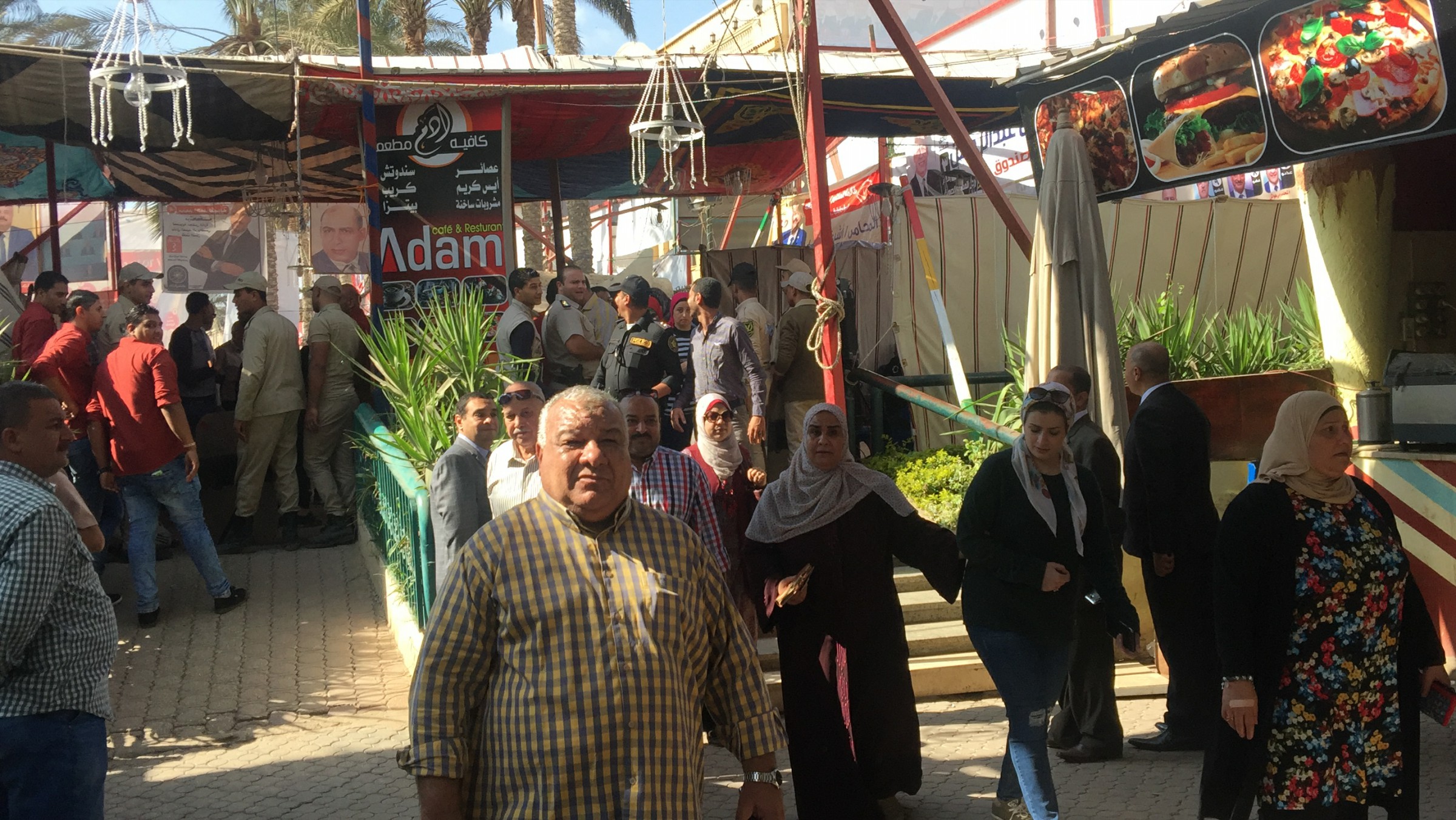  جانب من الانتخابات بنادى الصيد بالمحلة