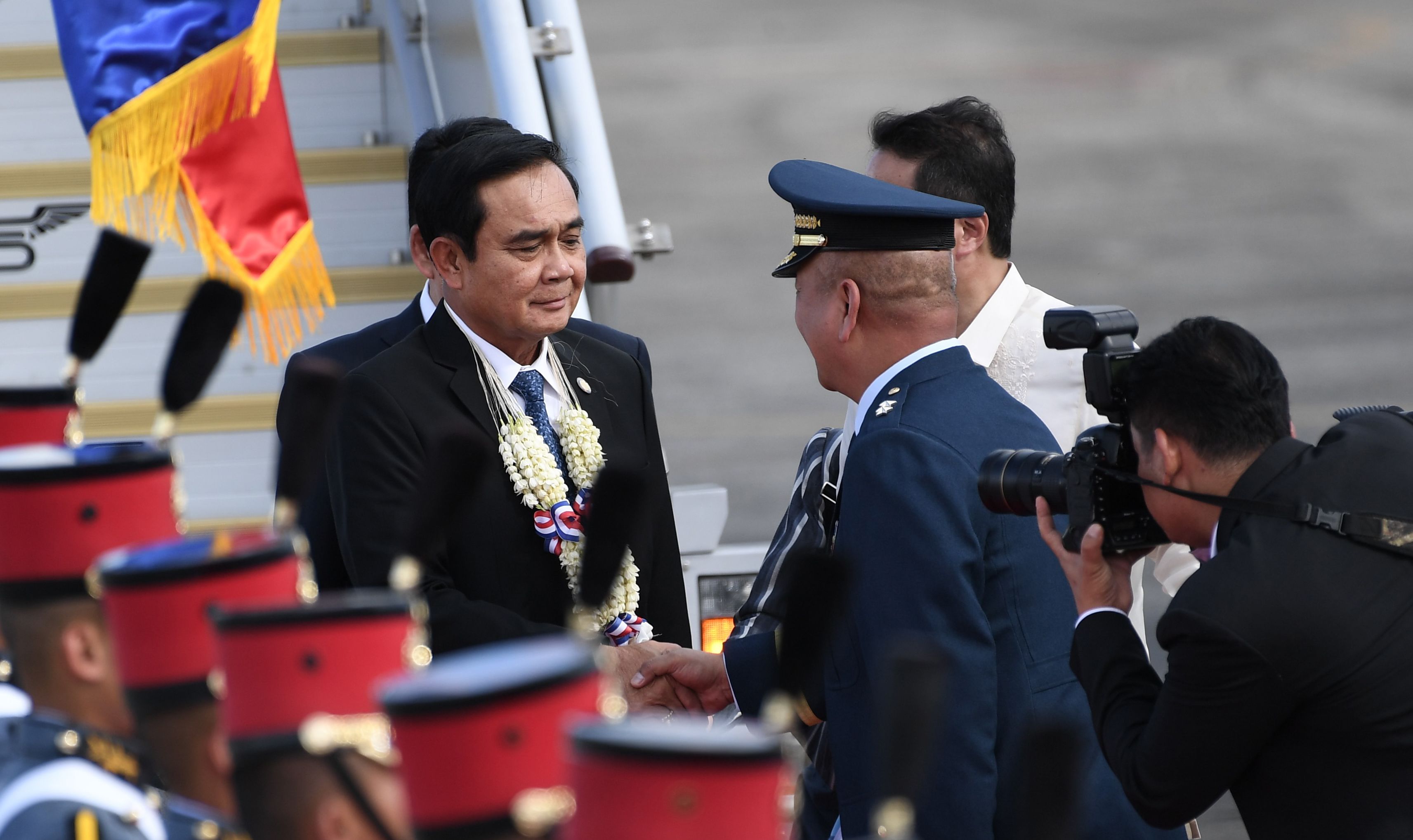 رئيس وزراء تايلاند يصل الفلبين للمشاركة فى قمة آسيان