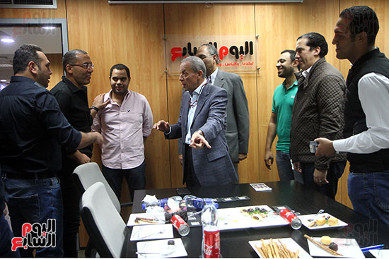 صور محسن طنطاوى وقائمته المرشحة فى انتخابات نادى الصيد (27)