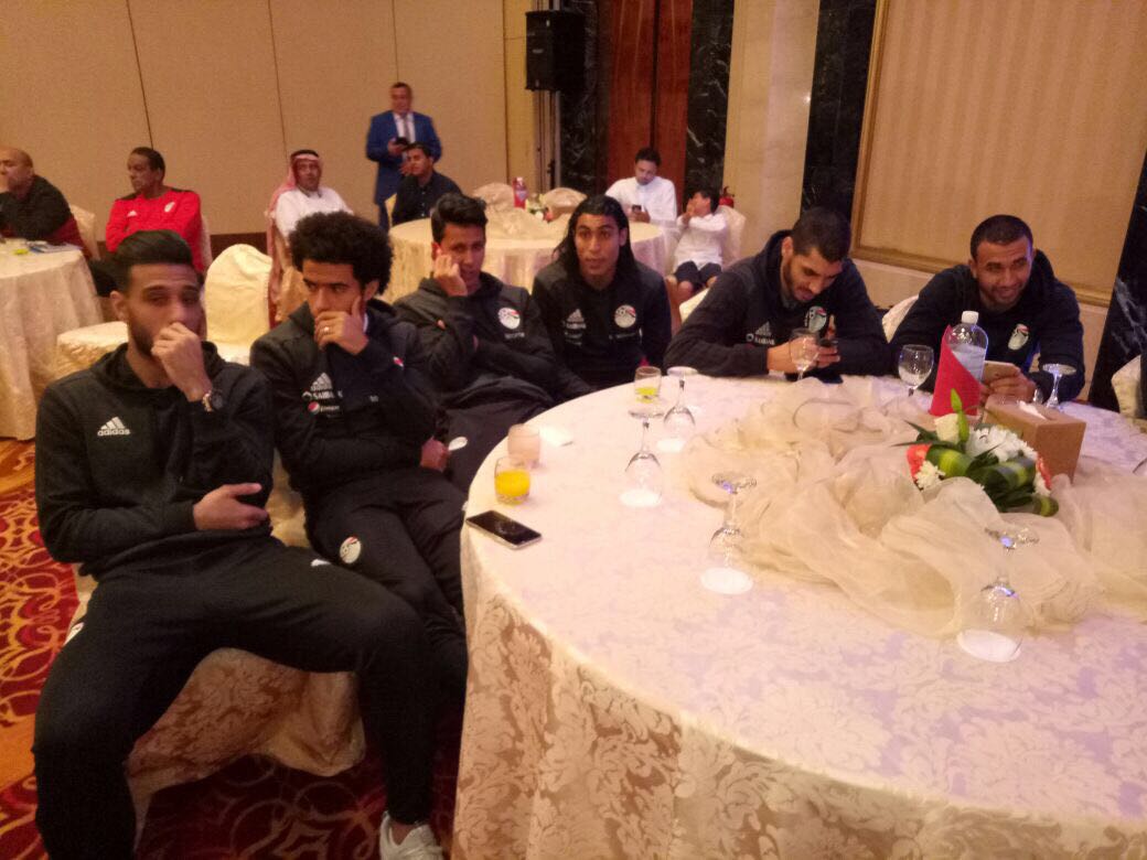 لاعبو المنتخب يحضرون حفل التكريم في السعودية (4)
