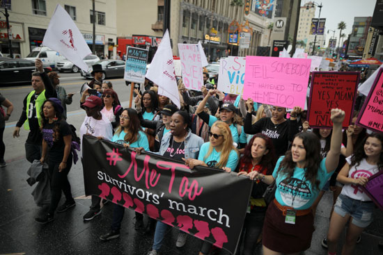 مشاركة-كبيرة-فى-مسيرة-بهوليوود-ضد-التحرش-الجنسى