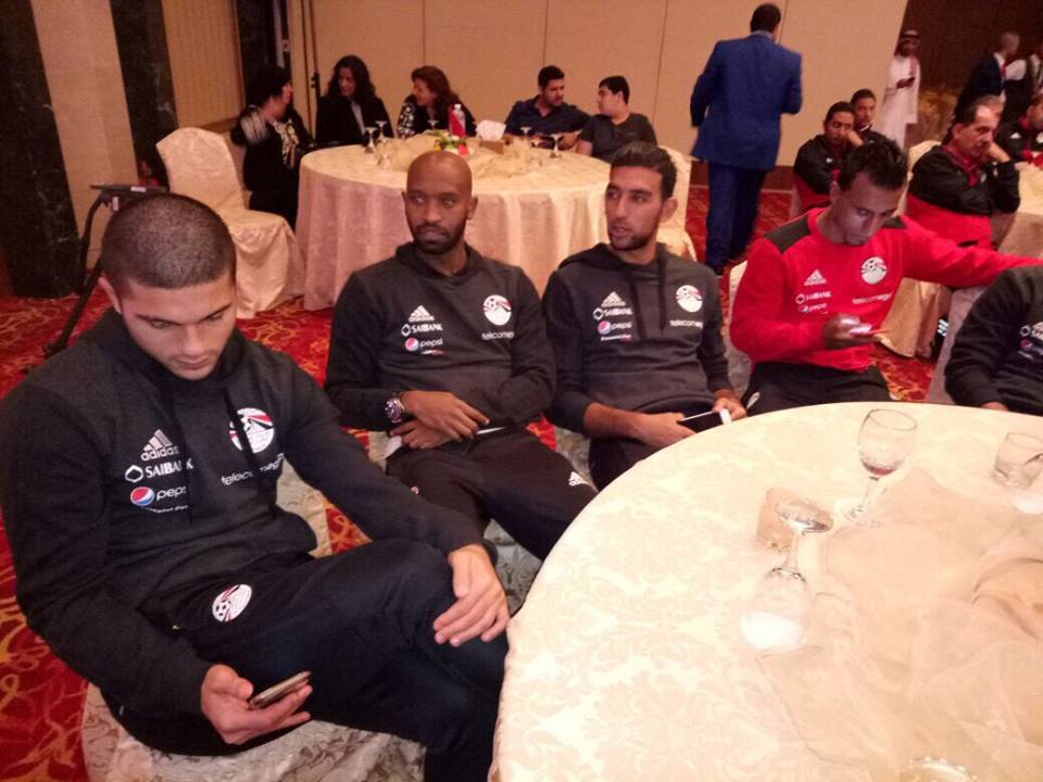 لاعبو المنتخب يحضرون حفل التكريم في السعودية (10)