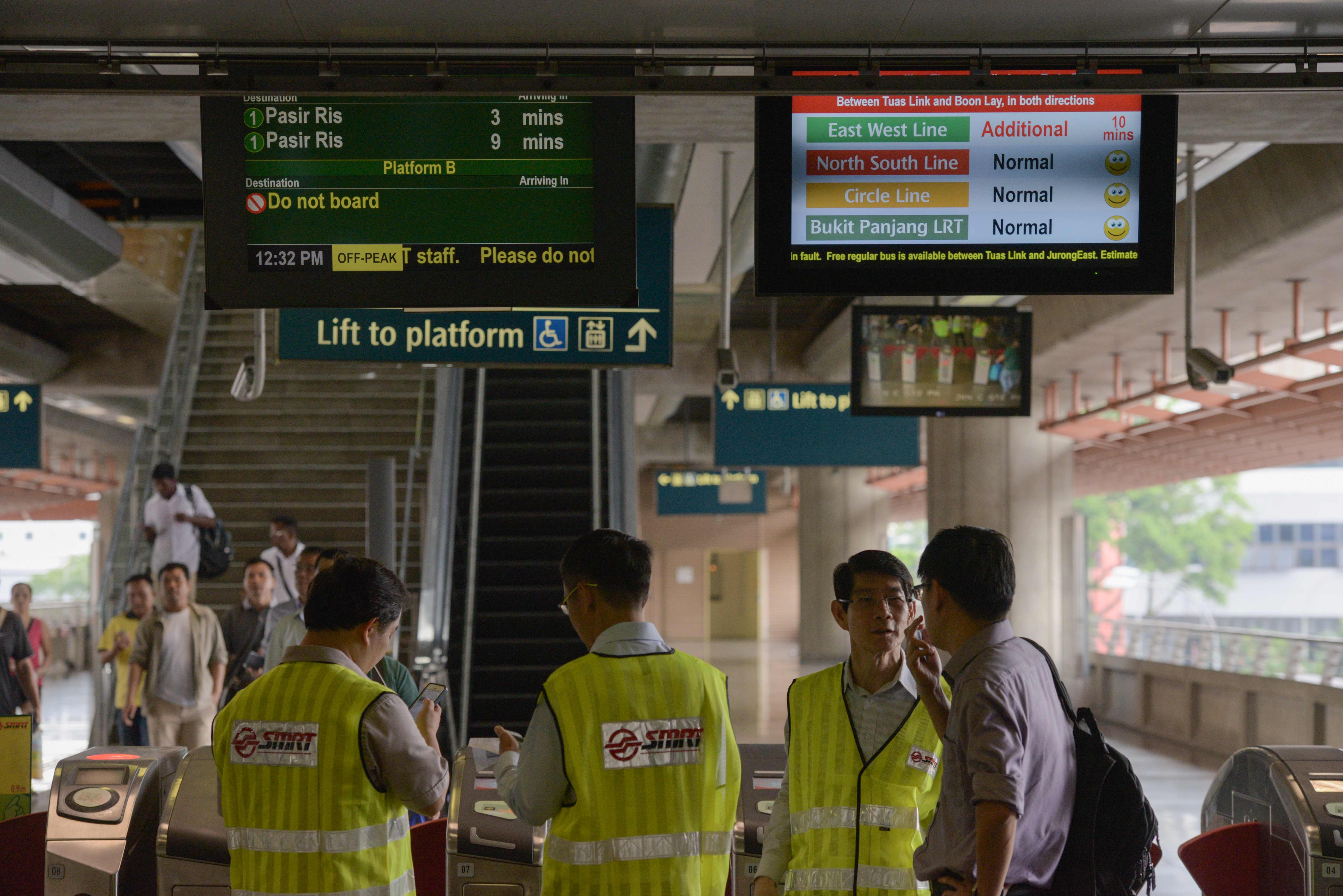 إخلاء محطة قطار بسنغافورة عقب حادث تصادم