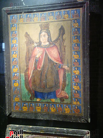 احد المحتويات الهامة بالكنيسة