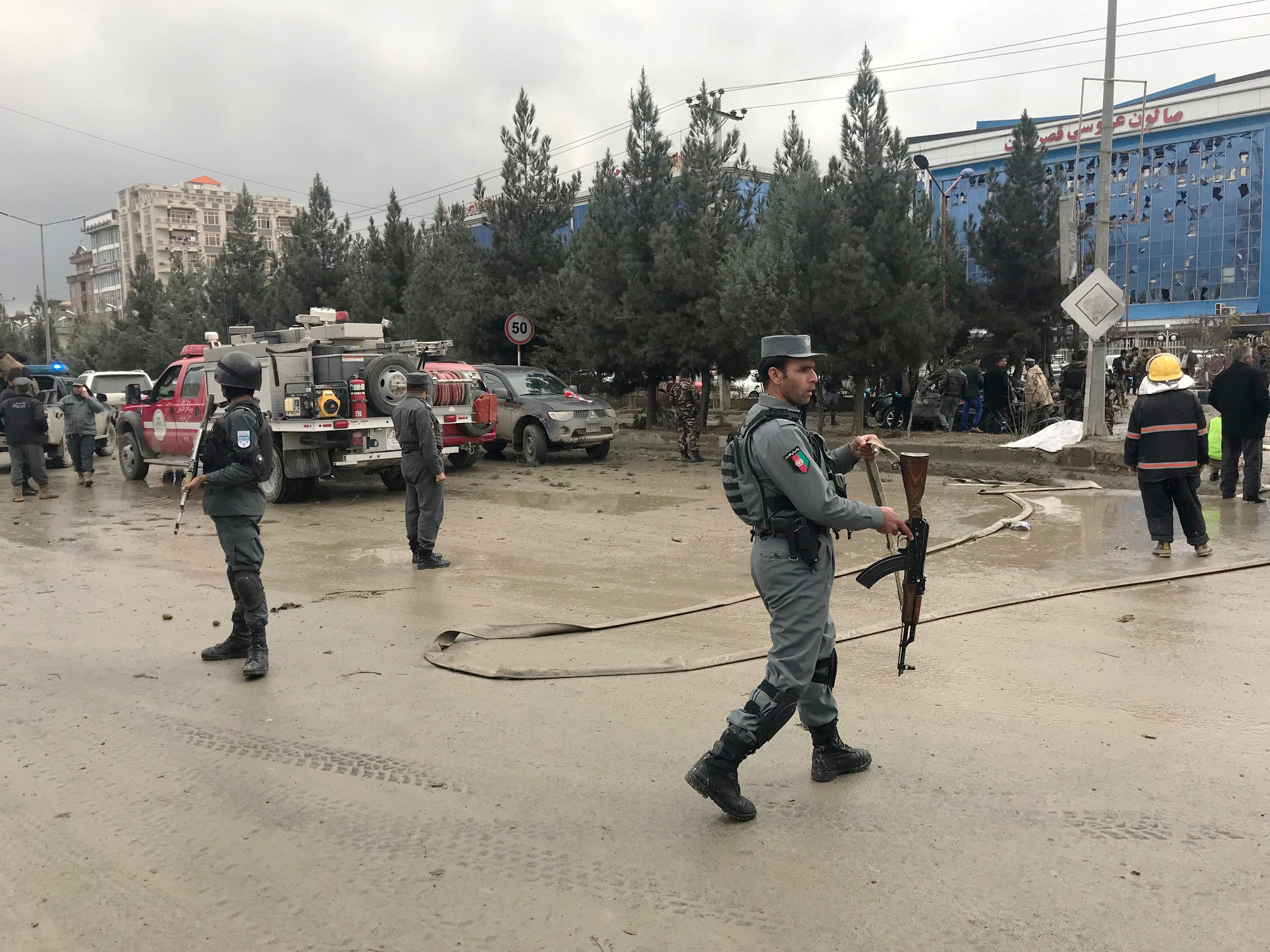 انتشار قوات الشرطة الأفغانية