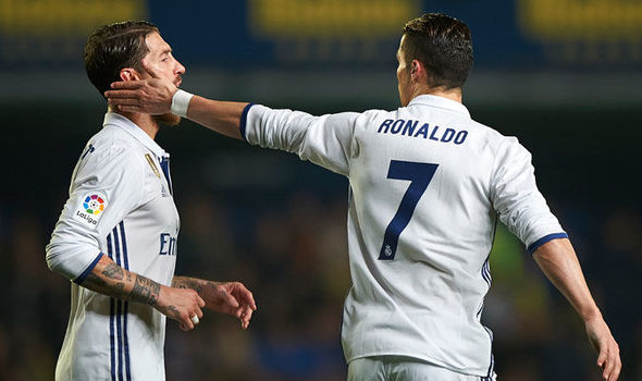 رونالدو وراموس ثنائى ريال مدريد