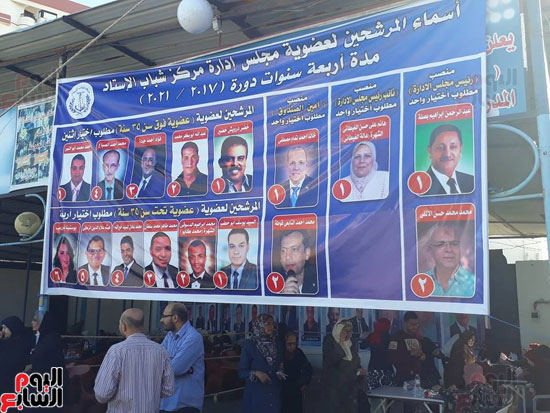 انتخابات مركز شباب الاستاد ببورسعيد