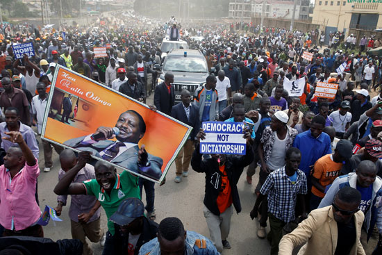 مواجهات بين الشرطة والمعارضة الكينية