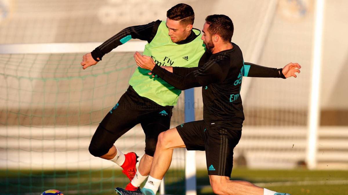 كارفخال خلال مران ريال مدريد كارفخال خلال مران ريال مدريد