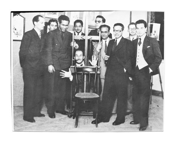 some_of_the_art_and_liberty_group_members_at_their_second_exhibition_of_independent_art_in_cairo_1941_2