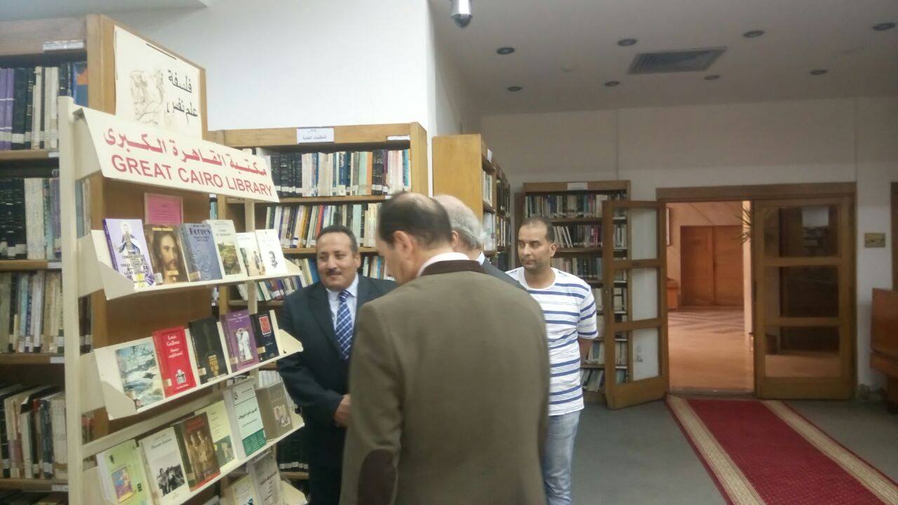 زيارة سفير الارجنتين لمكتبة القاهرة الكبرى (8)