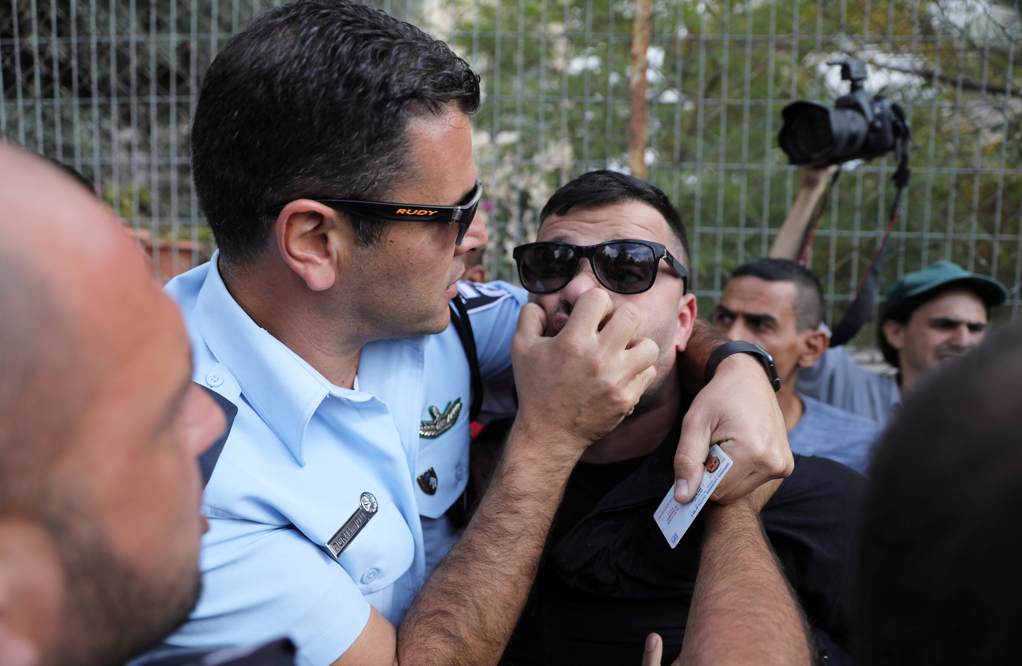 جانب من قمع الشرطة الإسرائيلية
