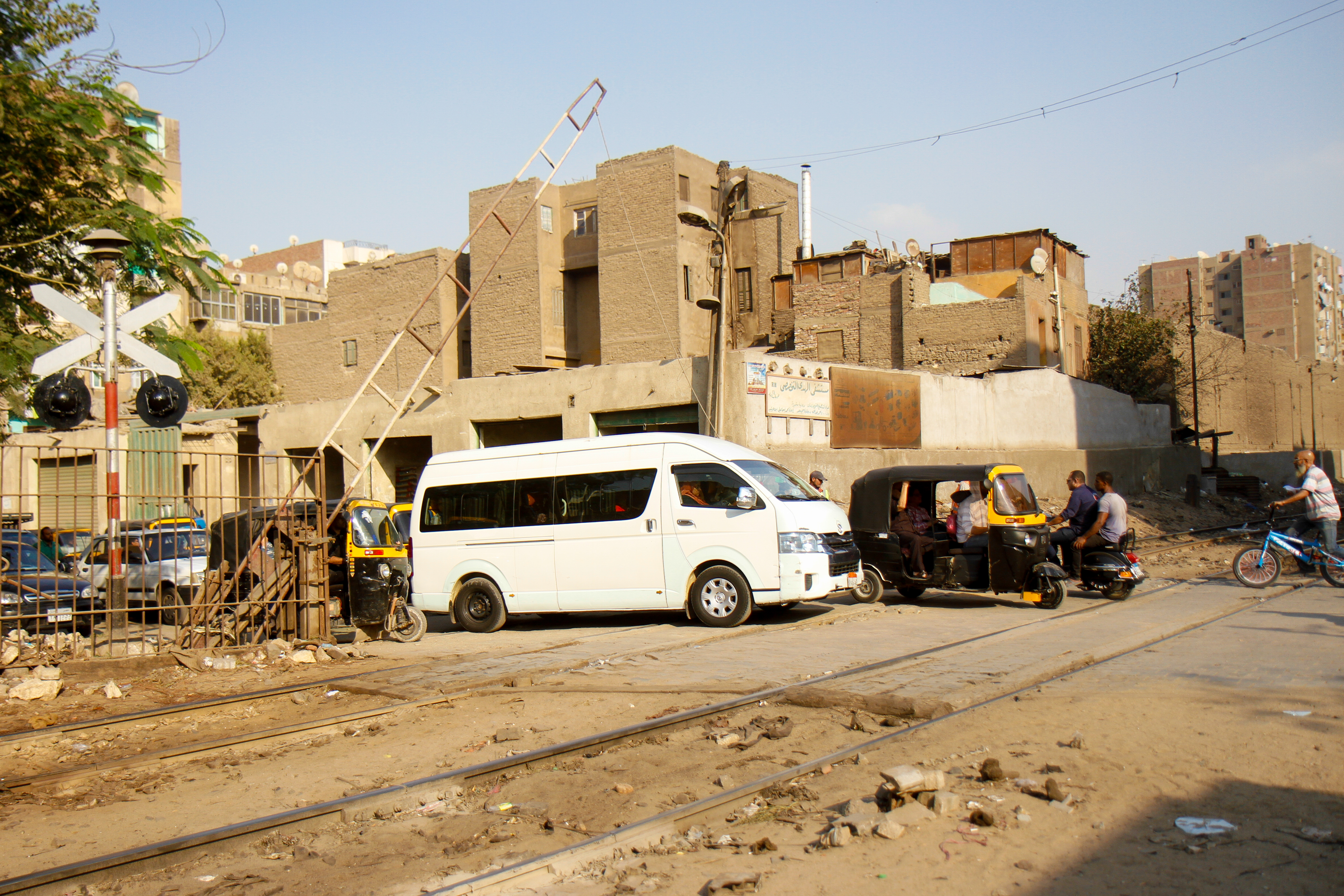 مزلقان أبو نجيلة قبل محطة مصر (1)