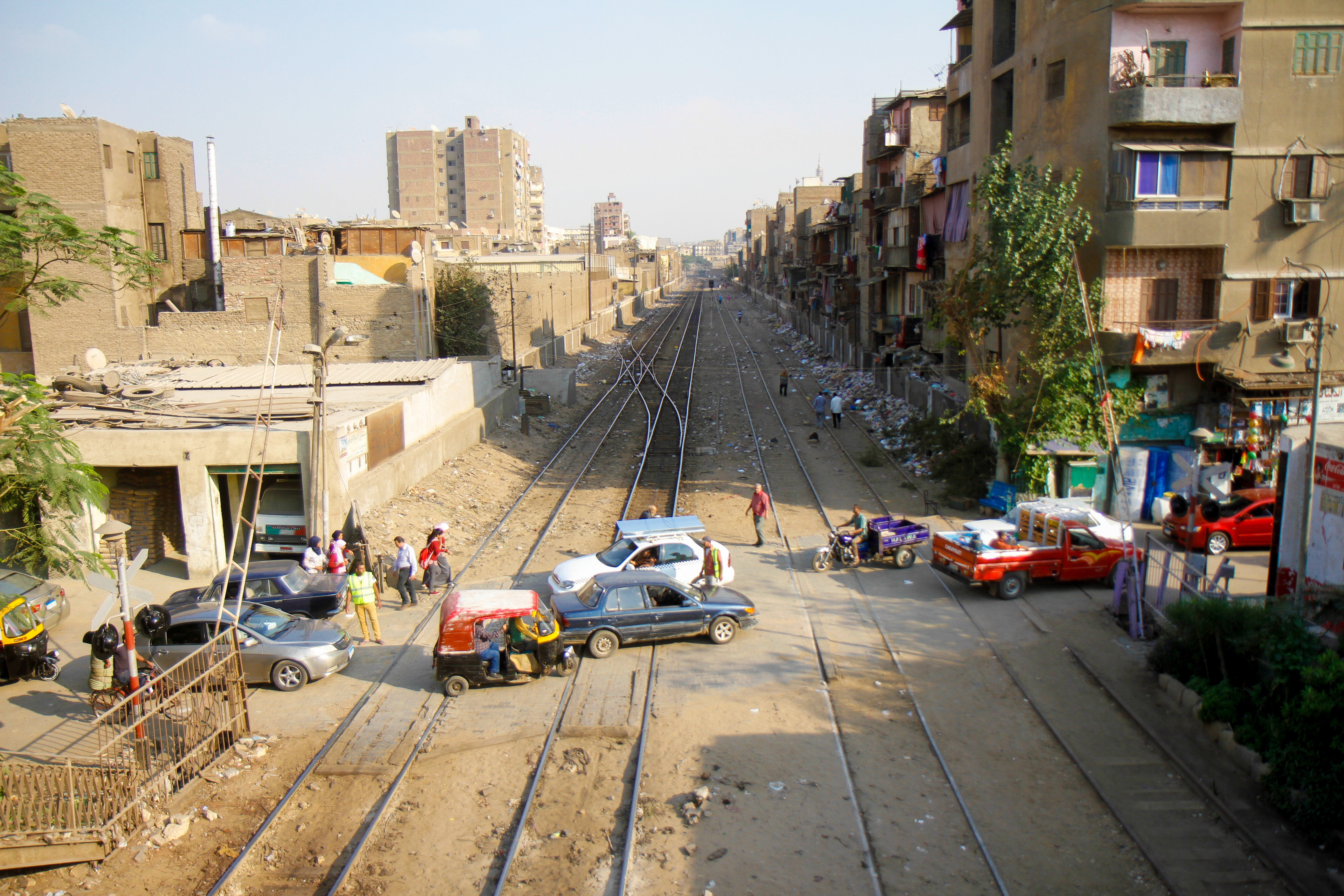 مزلقان أبو نجيلة قبل محطة مصر (3)