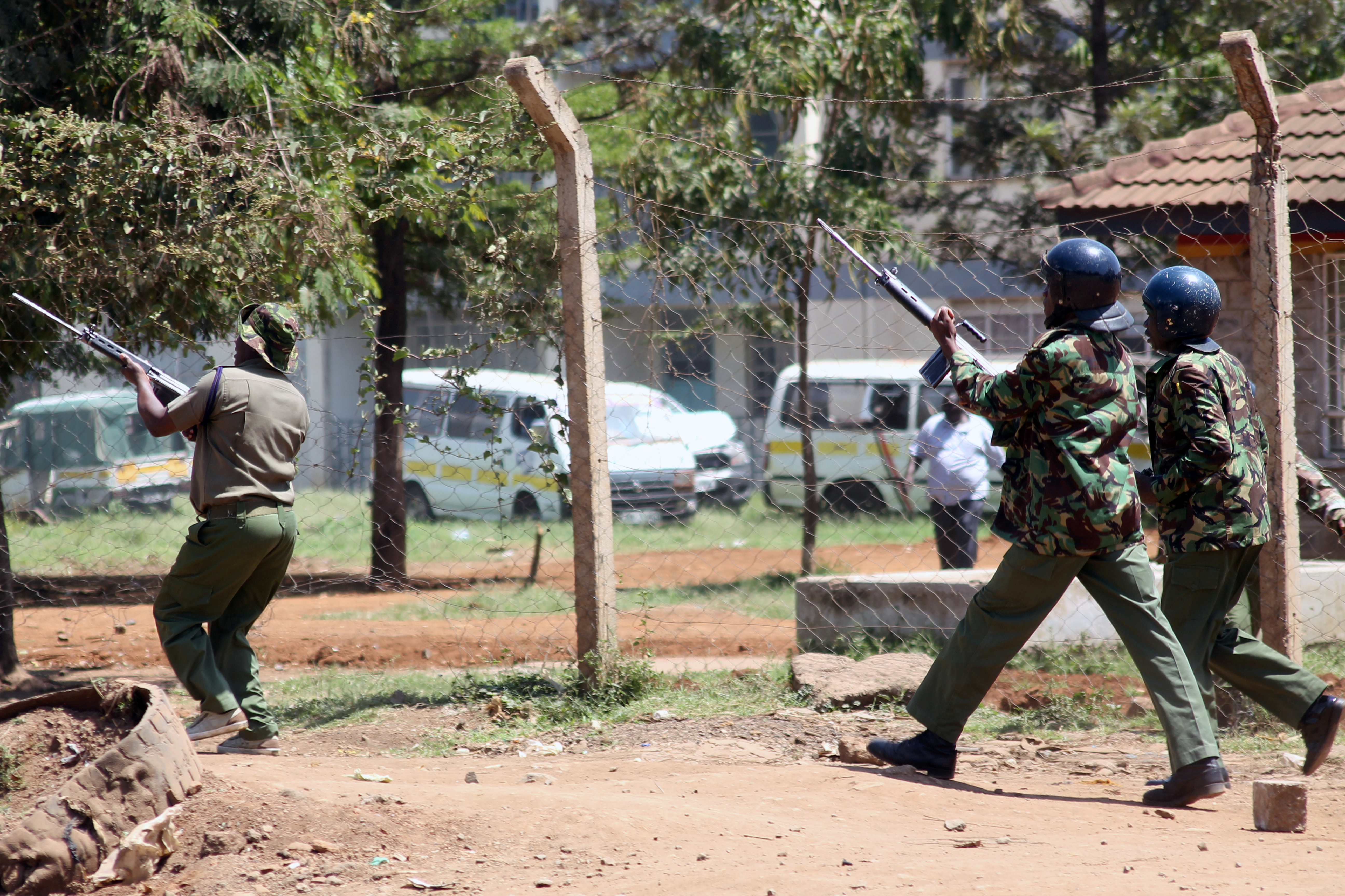 الشرطة الكينية تطلق الرصاص باتجاه المحتجين