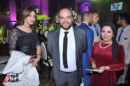 نجوم مسرح مصر وزوجاتهم يشاركون ويزو و شريف حسني (13)