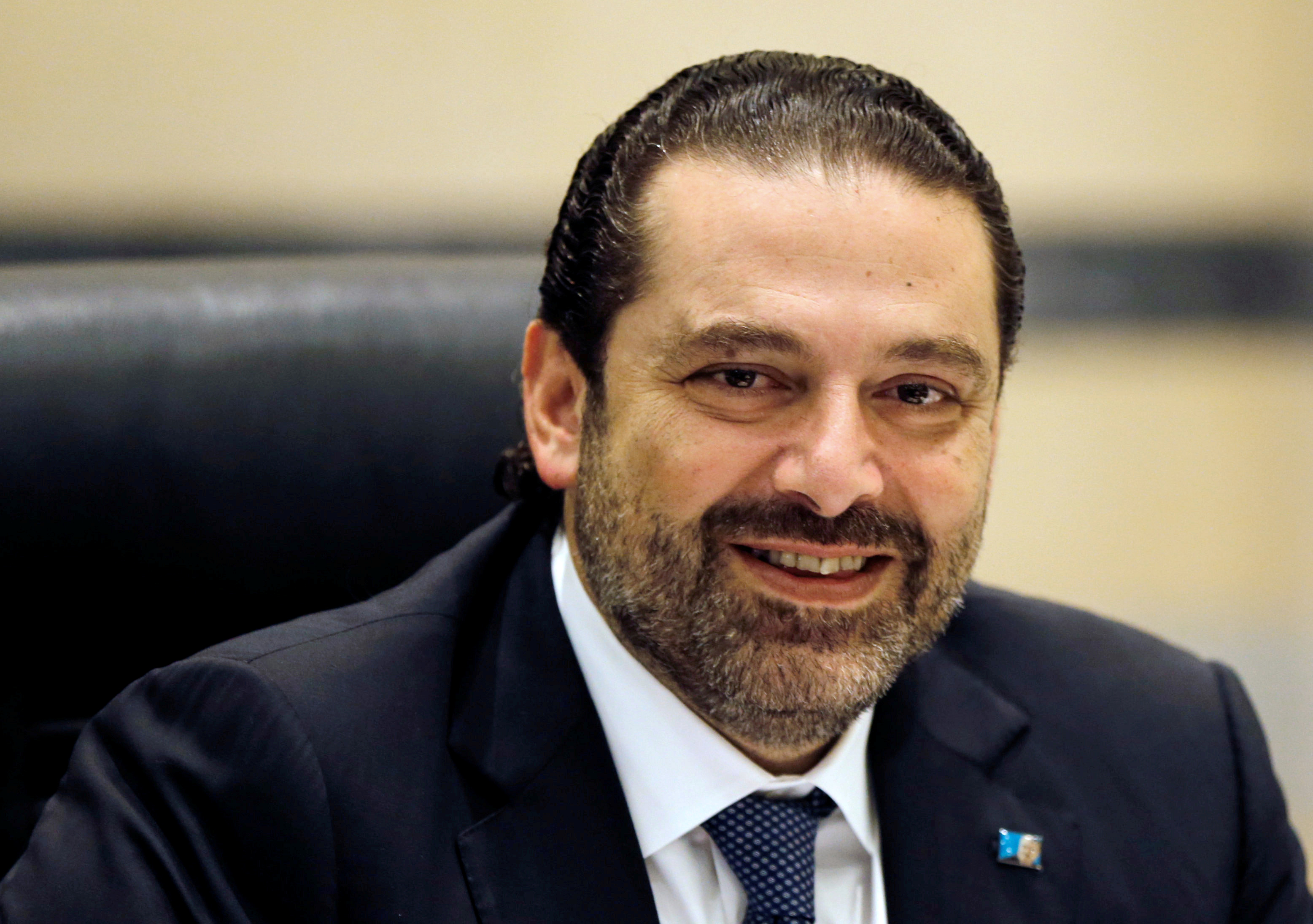 رئيس الوزراء اللبنانى المستقيل سعد الحريرى