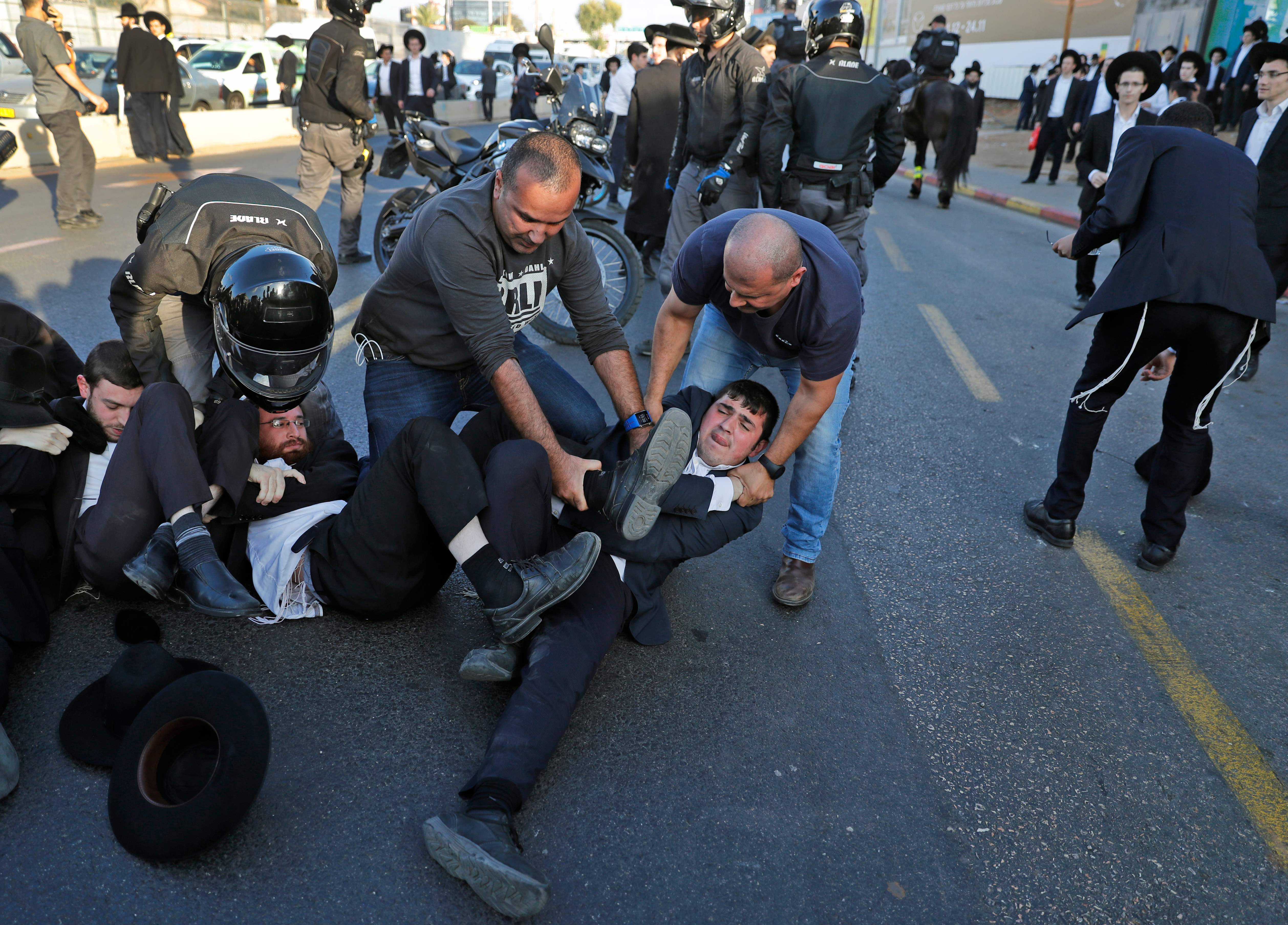 عنف الشرطة الإسرائيلية