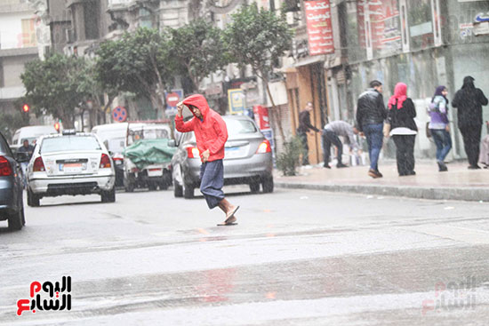 صور أمطار على القاهرة والجيزة (4)