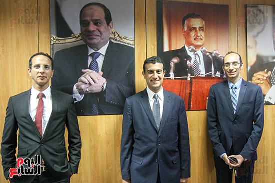 صور أعضاء لجنة العفو الرئاسى فى ندوة اليوم السابع (3)