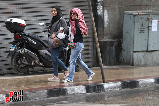 صور أمطار على القاهرة والجيزة (13)