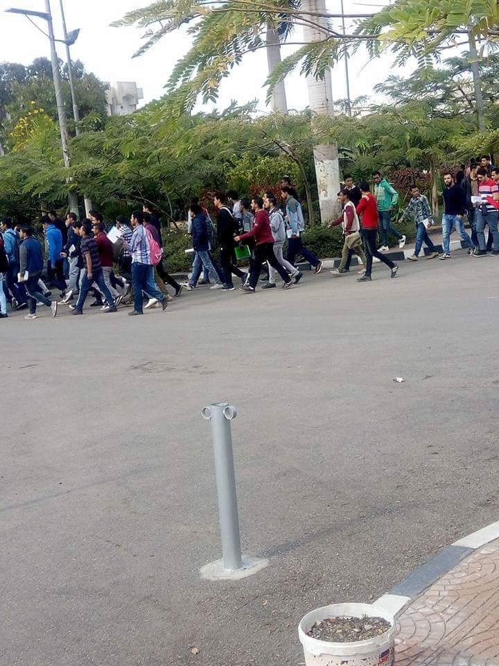 مسيره طلاب جامعة الأزهر (2)