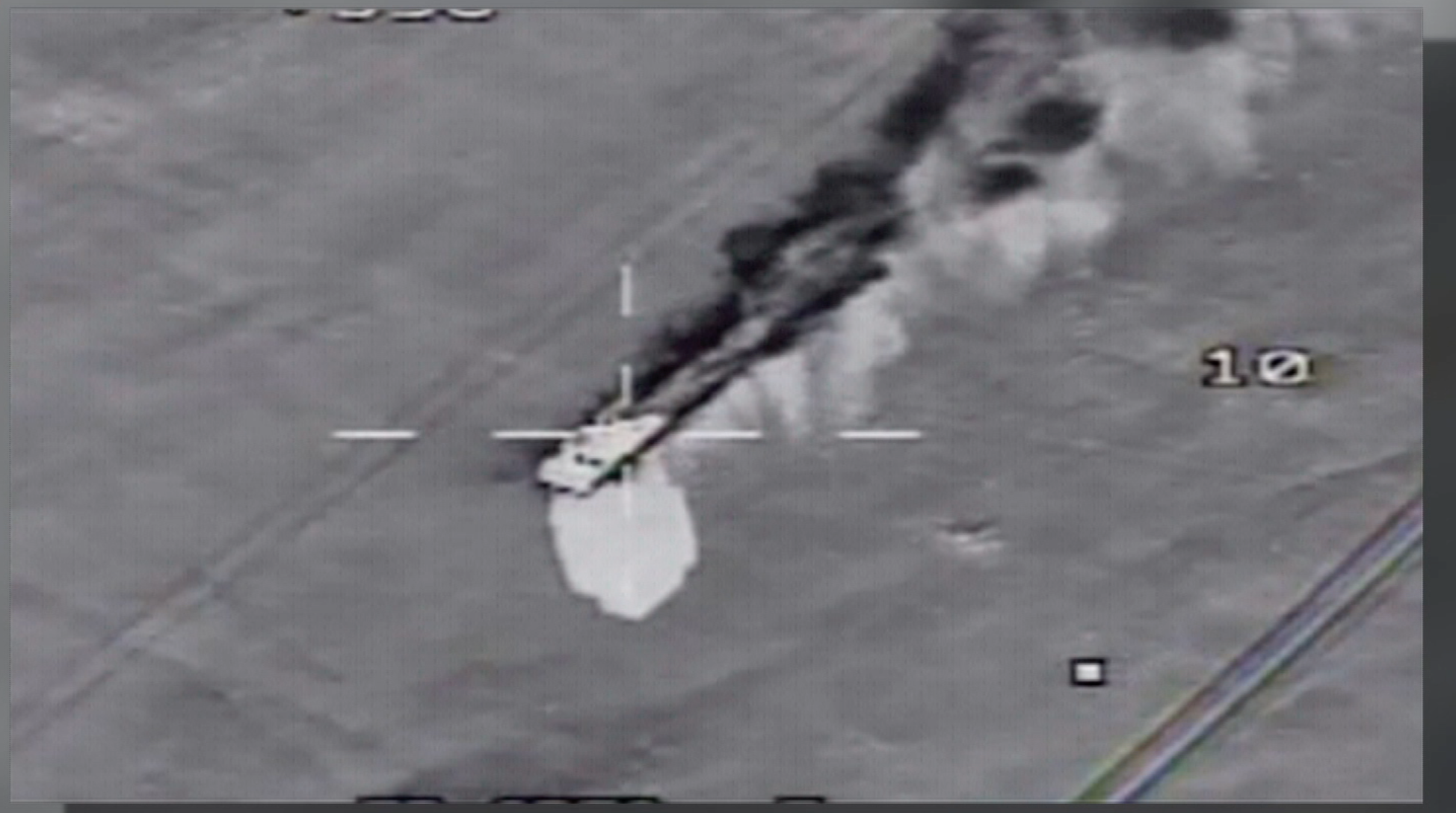 القوات الجوية تدمر 10 سيارات دفع رباعى  (2)