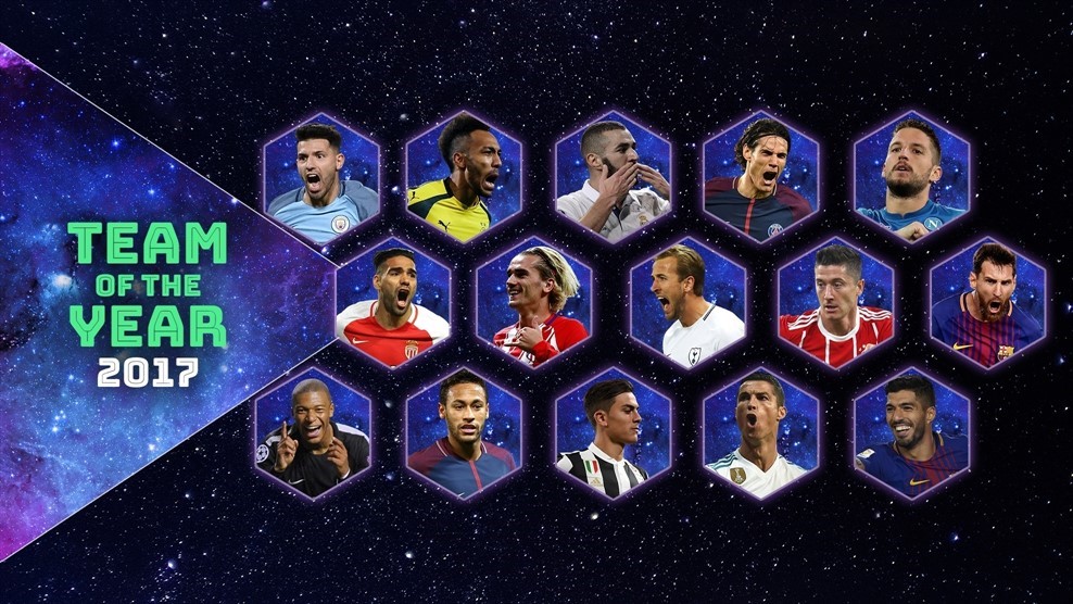 المرشحين لفريق العام فى دورى أبطال أوروبا