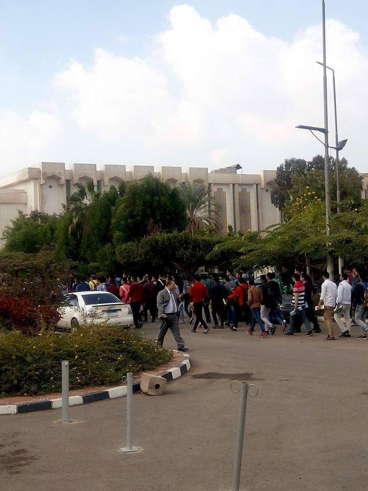 مسيره طلاب جامعة الأزهر (1)