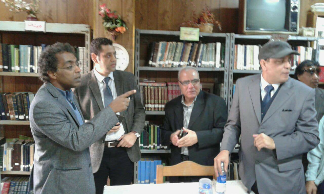 في مؤتمر بور سعيد واجهة الوطن محافظ بور سعيد يوقف إخلاء مكتبة 6 أكتوبر  (4)
