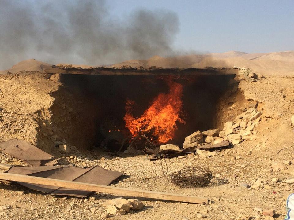 مقتل تكفيريين وتدمير 6 دراجات نارية بوسط سيناء (1)